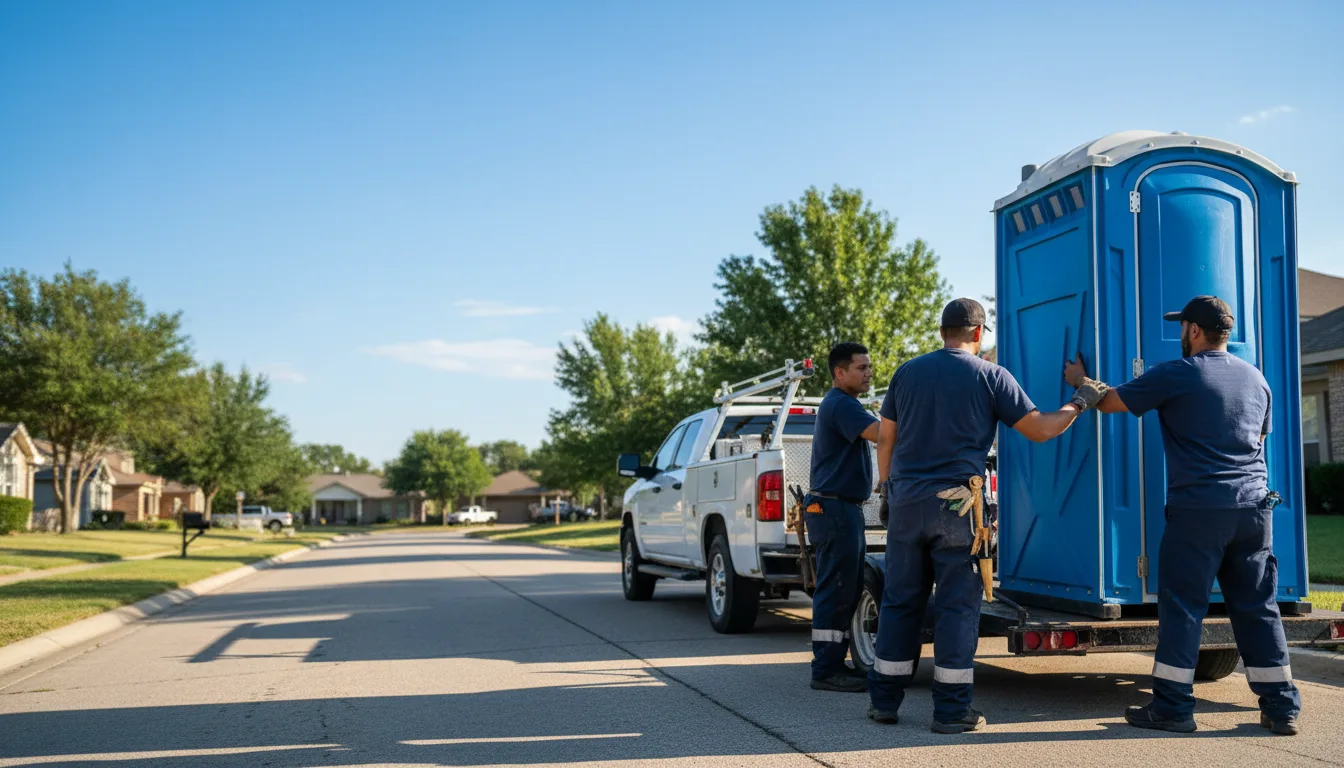 Portable Toilet Rental in Haskell, TX near me